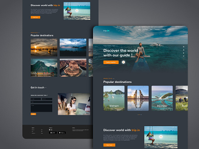 Travel Landing Page