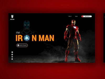Iron Man UI design