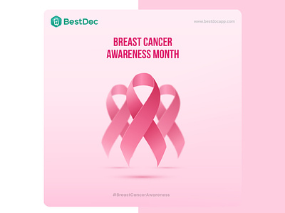 Breast Cancer Awareness Poster ads branding graphic design illustration logo