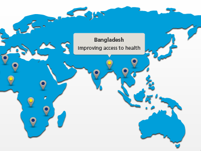 Interactive map interactive location map medical pin