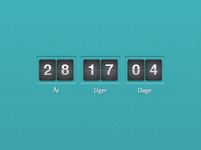 Flip Counter by Aske Jørgensen on Dribbble