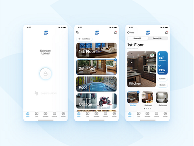 Smart Home App Concept