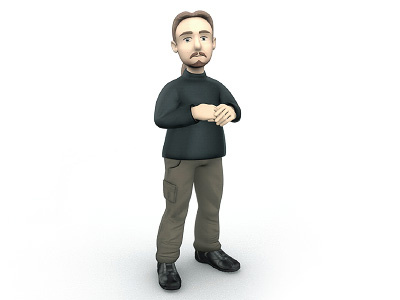 Avatar 3D of myself.