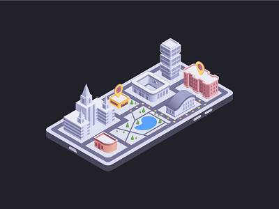 isometric city