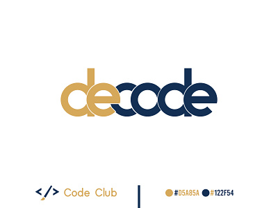 Decode Minimalist Logo