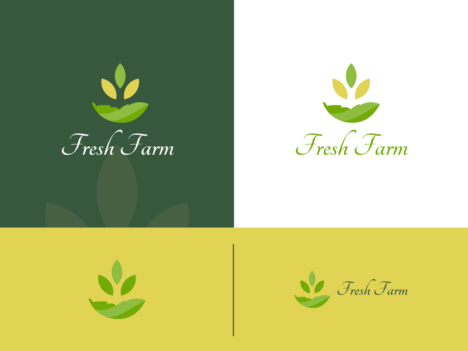 Fresh Farm Logo Design by Sohel Lab on Dribbble