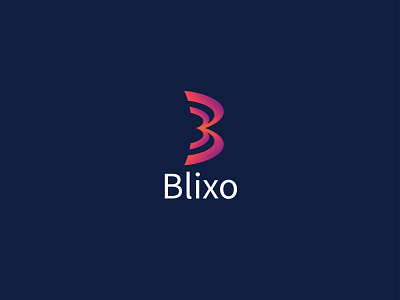 Blixo Logo Design branding branding design graphic design graphicdesign illustrator logo logo design minimalist logo modern logo modern logo design