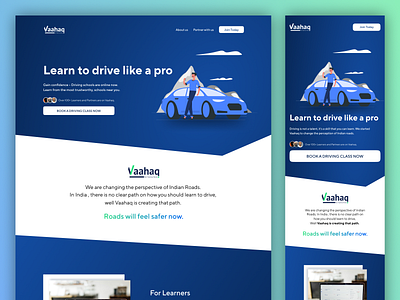 Landing Page | Experimental | Vaahaq branding dailyui design ui uidesign vaahaq