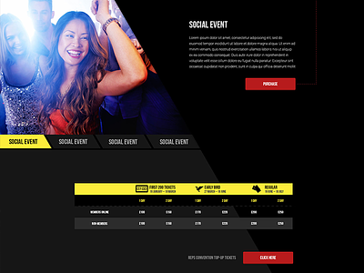FitPro Live15 website design dark fitness spa website
