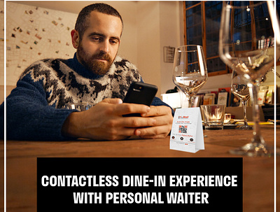 Contactless Dine In For Any Service With Y the Wait App digital waiter dine in food app waiter app ythewait