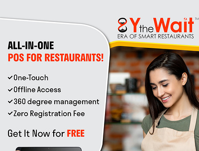 Organize Your Order Taking Process Effortlessly With YtheWait order taking app restaurant management software