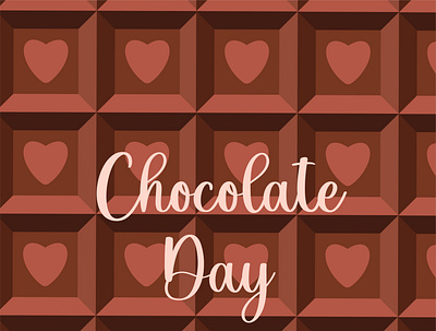 chocolate day banner background chocolate day banner design illustration poster sweet vector