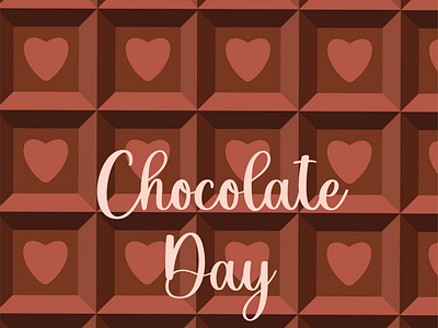 chocolate day banner