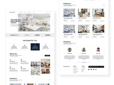 Home Interior Website Design