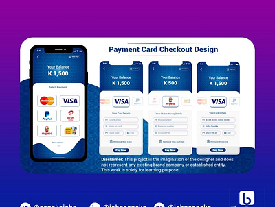 PAYMENT CARD CHECKOUT DESIGN airtel bank finance finance app financial app mobile mobile app mobile app design mobile ui mtn payment payment app payments paypal ui ui ux ui design uidesign uiux visa