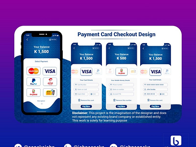 PAYMENT CARD CHECKOUT DESIGN