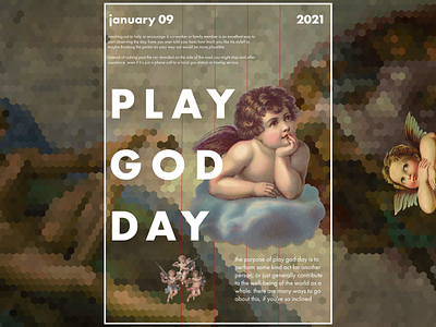 pray... play god day poster