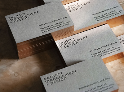 Branding Dominic Neubauer branding business card corporate design logo melanie wendler minimal visual identity