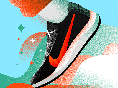 Nike X 3 design digitalart illustration illustrator nike nike shoes photoshop sneaker sneaker art sneaker illustration sneakerhead sneakers ui vector website