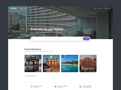 Rentkit - Layout Design for Hotel Directory