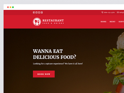 Restaurant Responsive Website Templates Free Download food freebies home page hotel menu restaurant website