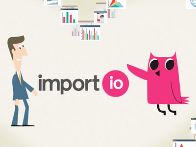 Video for import io animated animation demo explainer flat infographic video viral