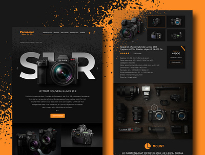 WebDesign Photography design design art illustration maquette phostoshop ui ux web webdesign website