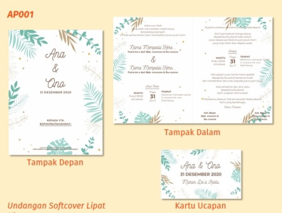 Undangan Nikah AP001 by Wendi on Dribbble