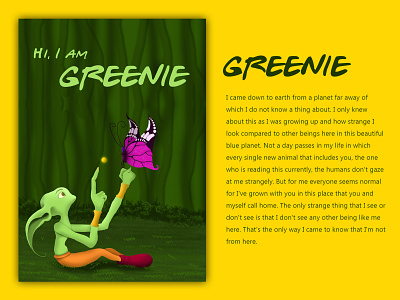 Hi, I am Greenie