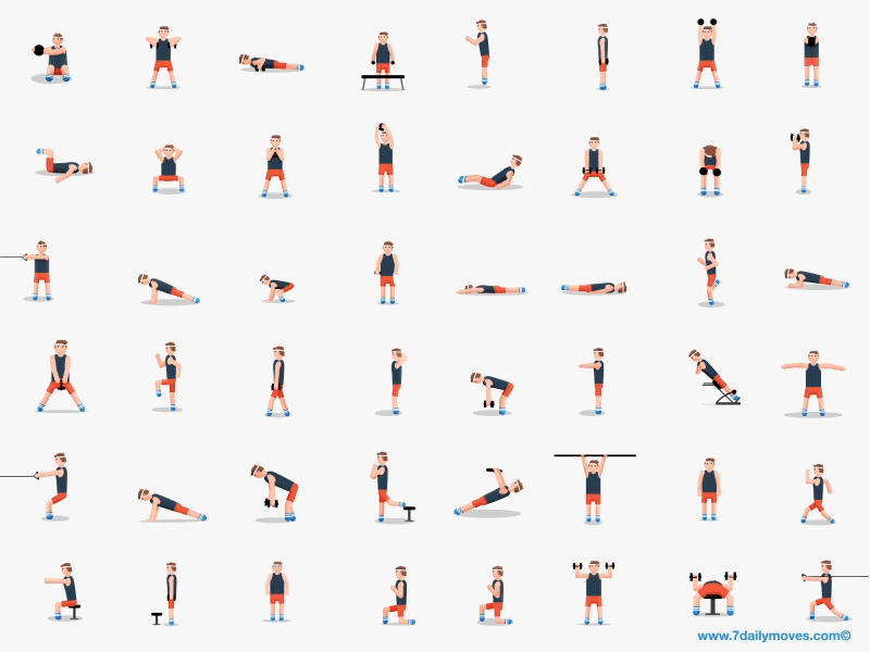 Learn how to gym in one gif