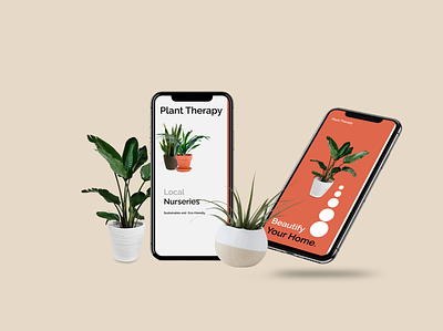 Plant Therapy Mobile UI Design ui design uiux