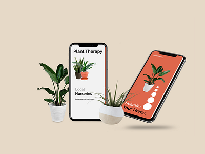 Plant Therapy Mobile UI Design