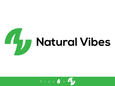 Natural Vibes Concept Minimal Logo Design branding creative design designer flat icon illustration inspiration logo minimal minimalist minimalist logo natural logo natural vibes nature vector vibes