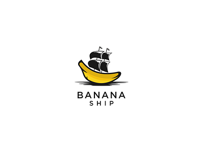 Banana Ship banana brand branding branidentity creative creativelogo customlogo design graphichdesign icon ideas illustration inspirations logo logoideas logoinspirations ship vector