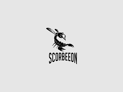 Scorbeeon bee brandidentity combination logo concept creative design graphic design icon idea ideas illustration logo logodesign logoideas logoinsprations scorpion vector