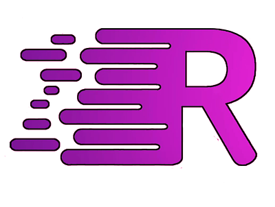 R Logo design icon logo