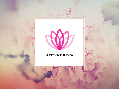 Apteka Tumska branding fonts icon logo logotype pharma vector