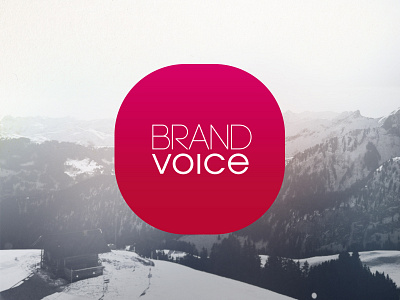 Brand Voice design identity logo logotype