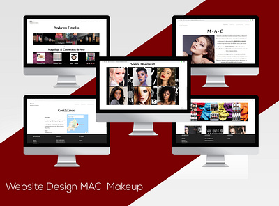 MAC Website Design agencia branding design diseño de web diseño gráfico identidad modern web website