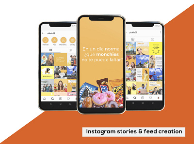 Stories & Feed Creation agencia brand branding design diseño gráfico idenity identitydesign instagram post instagram stories instagram template modern resumen