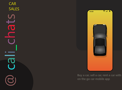 Car App app branding car creative design ui ux