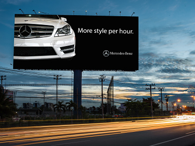 Mercedes Benz Billboard