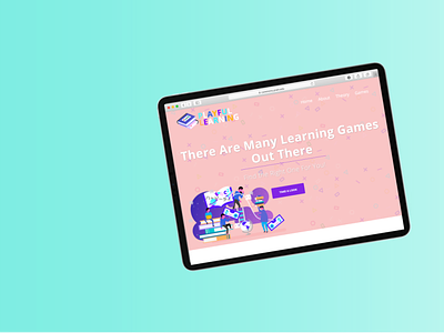 Playful Learning design filters game learning platform playful design ui ux web webdesign wordpress
