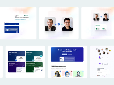 Elements from the freelancers' landing page - Advisable call to action design figma grid illustration landing page ui ui design ux ux designer uxdesign uxui web design webflow webflow design webflow dev website design