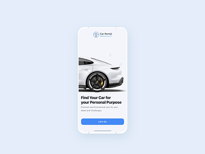 Rent a car booking flow animated animation app booking car electric ios rental tesla
