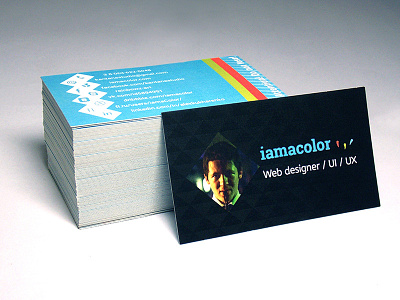 My Card card cutaway design flat graphic morningcoat polygraphy