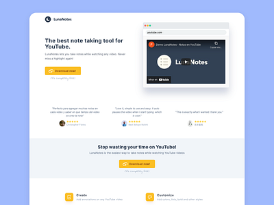 LunaNotes – The Best Note Taking Tool for YouTube