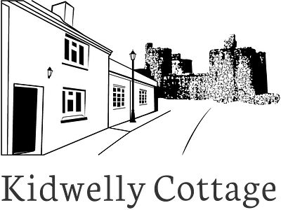 Making a photo a vector logo for Kidwelly Cottage holiday logo