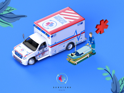 Featured shot from 3d Isometric animated Social Media Ad 3d animation branding character healthcare landing page medical medicine motion design physician social media ad top ux ui designer visual design web design webdesign