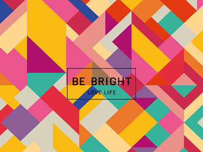 Be Bright ( vector patterns) background graphic design illustrations layout pattern posters vector wallpaper